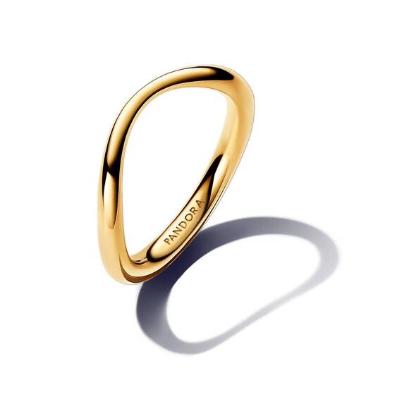 PANDORA Jewelry - NEW PANDORA women's organically shaped band ring in gold